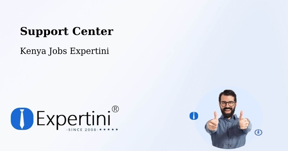 Support Center - Kenya Jobs Expertini