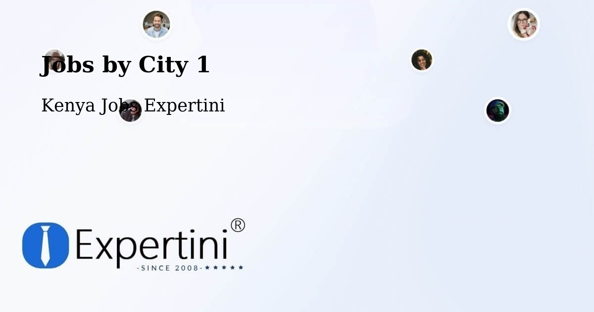 City Jobs in Kenya - Expertini